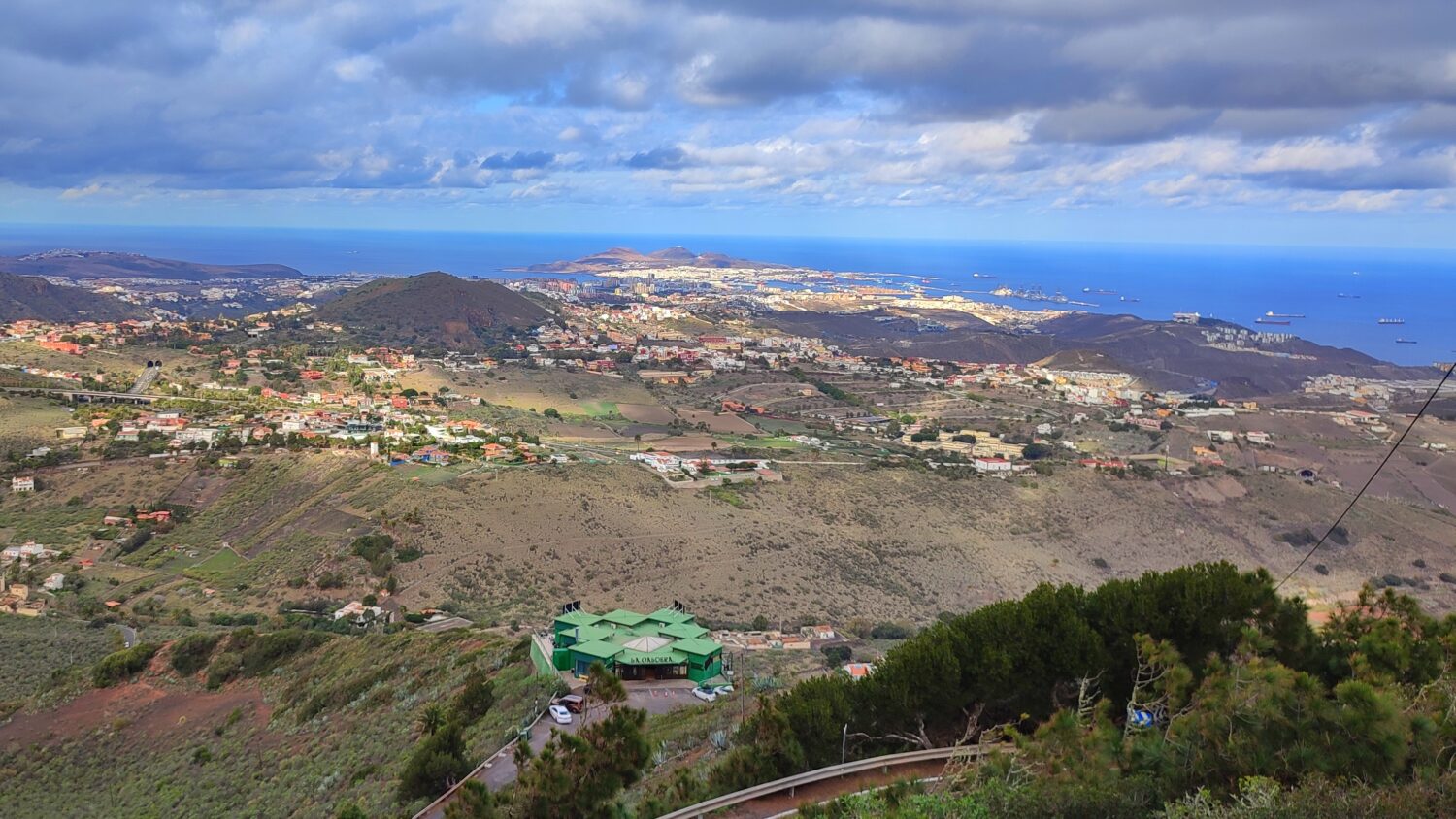 Pico de Bandama: Blick nach Las Palmas