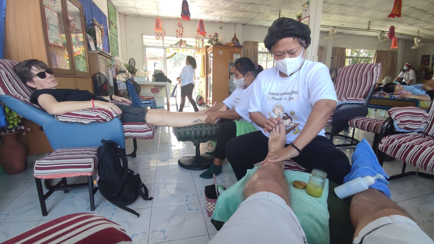 30 Min. Fußmassage 100THB / 2,70€