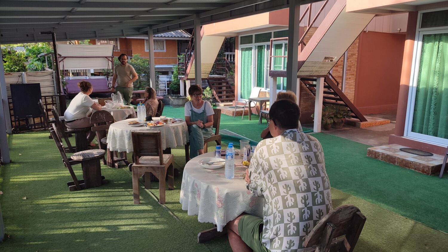 Frühstück im Gästehaus