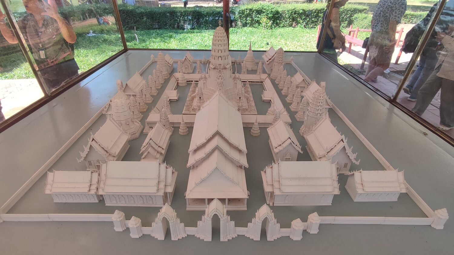 Modell vom Wat Mahathat