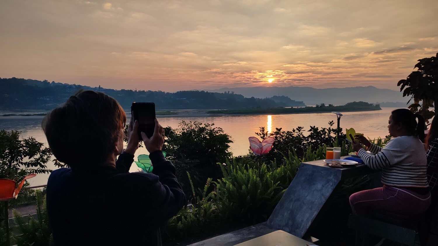 Sonnenaufgang ca.7 Uhr