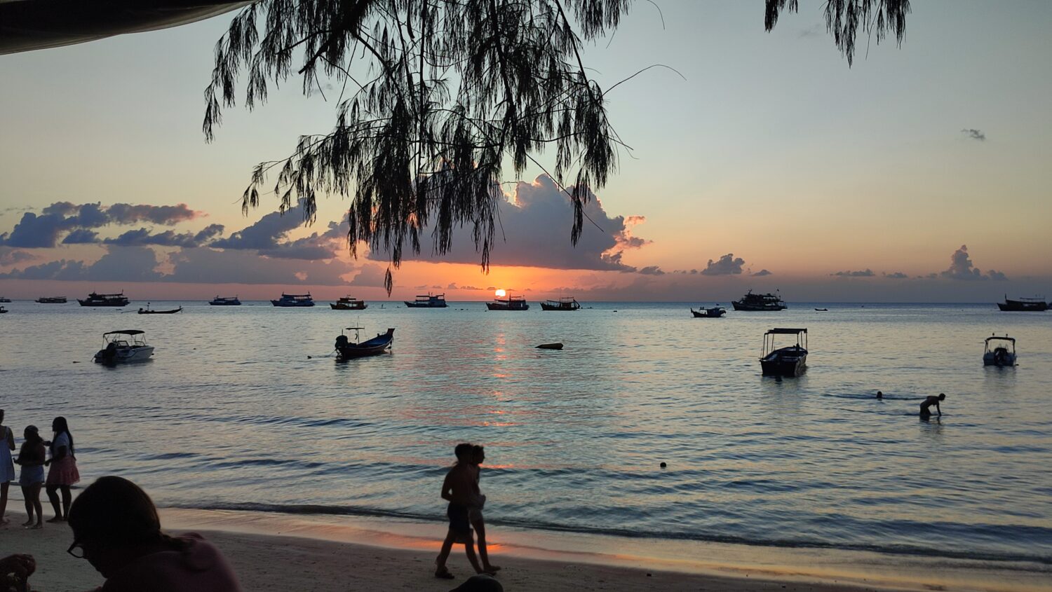 Sonnenuntergang Sairee Beach