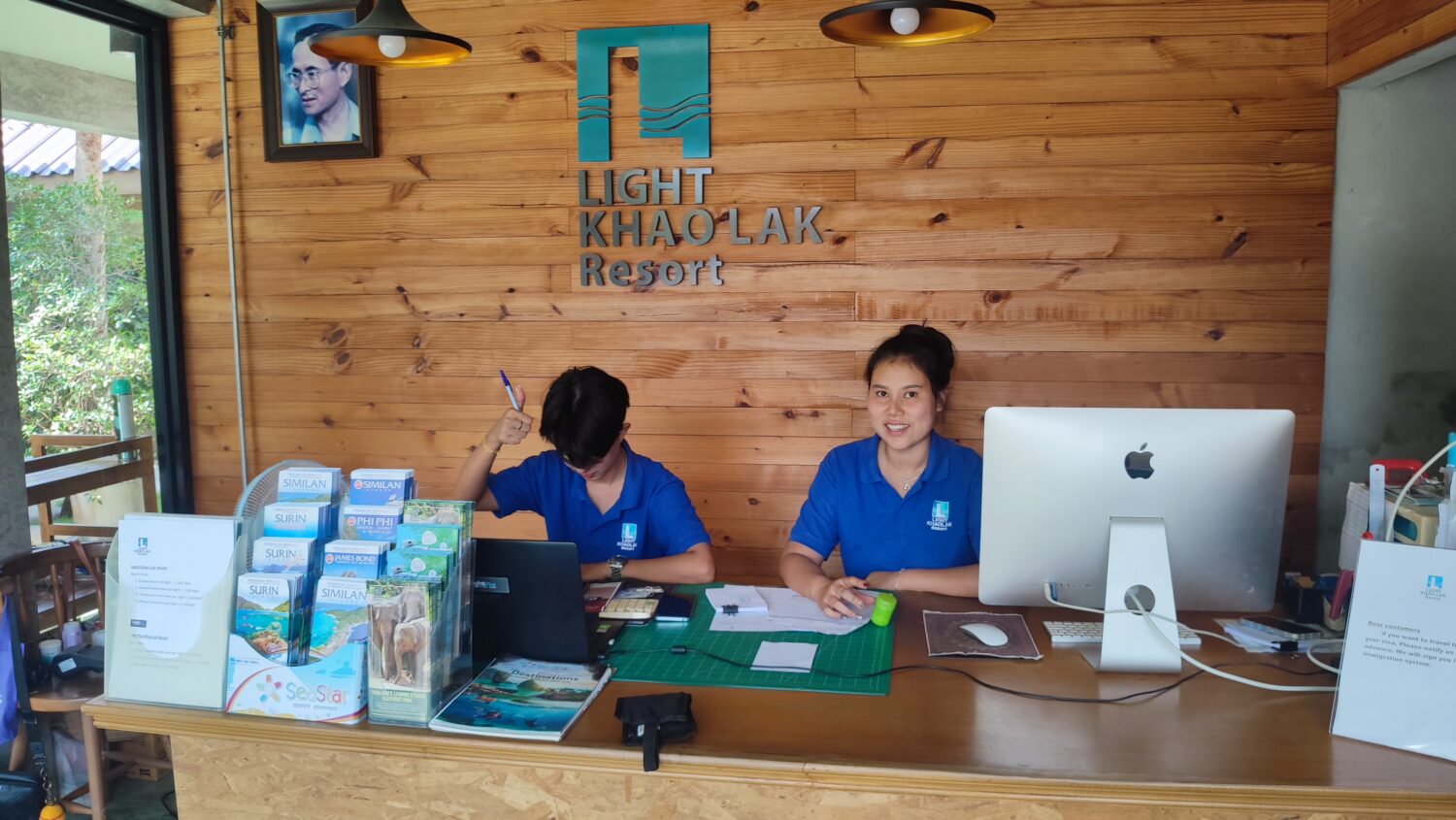 Check in - Reception